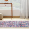 Zahara Oasis Collection Area Rug -  Nador Runner Navy Blue  lifestyle 111