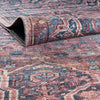 Zahara Oasis Collection Area Rug -  Agadir Rectangle Antique Rust Red  lifestyle 10