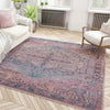 Zahara Oasis Collection Area Rug -  Agadir Square Antique Rust Red  lifestyle 103