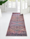 Zahara Oasis Collection Area Rug -  Agadir Runner Antique Rust Red  lifestyle 43