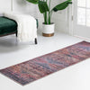 Zahara Oasis Collection Area Rug -  Agadir Runner Antique Rust Red  lifestyle 95