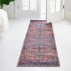 Zahara Oasis Collection Area Rug -  Agadir Runner Antique Rust Red  lifestyle 99