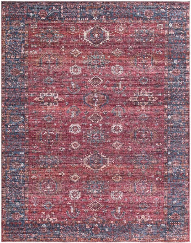 Zahara Oasis Collection Area Rug -  Ouarzazate Rectangle Antique Red Main