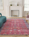 Zahara Oasis Collection Area Rug -  Ouarzazate Rectangle Antique Red  lifestyle 5