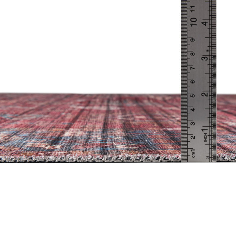 Zahara Oasis Collection Area Rug -  Ouarzazate Rectangle Antique Red  lifestyle 9