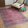 Zahara Oasis Collection Area Rug -  Ouarzazate Rectangle Antique Red  lifestyle 31