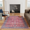 Zahara Oasis Collection Area Rug -  Ouarzazate Rectangle Antique Red  lifestyle 32