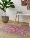 Zahara Oasis Collection Area Rug -  Ouarzazate Rectangle Antique Red  lifestyle 21