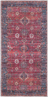 Zahara Oasis Collection Area Rug -  Ouarzazate Runner Antique Red  lifestyle 37