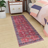 Zahara Oasis Collection Area Rug -  Ouarzazate Runner Antique Red  lifestyle 100