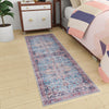 Zahara Oasis Collection Area Rug -  Casablanca Runner Blue  lifestyle 97