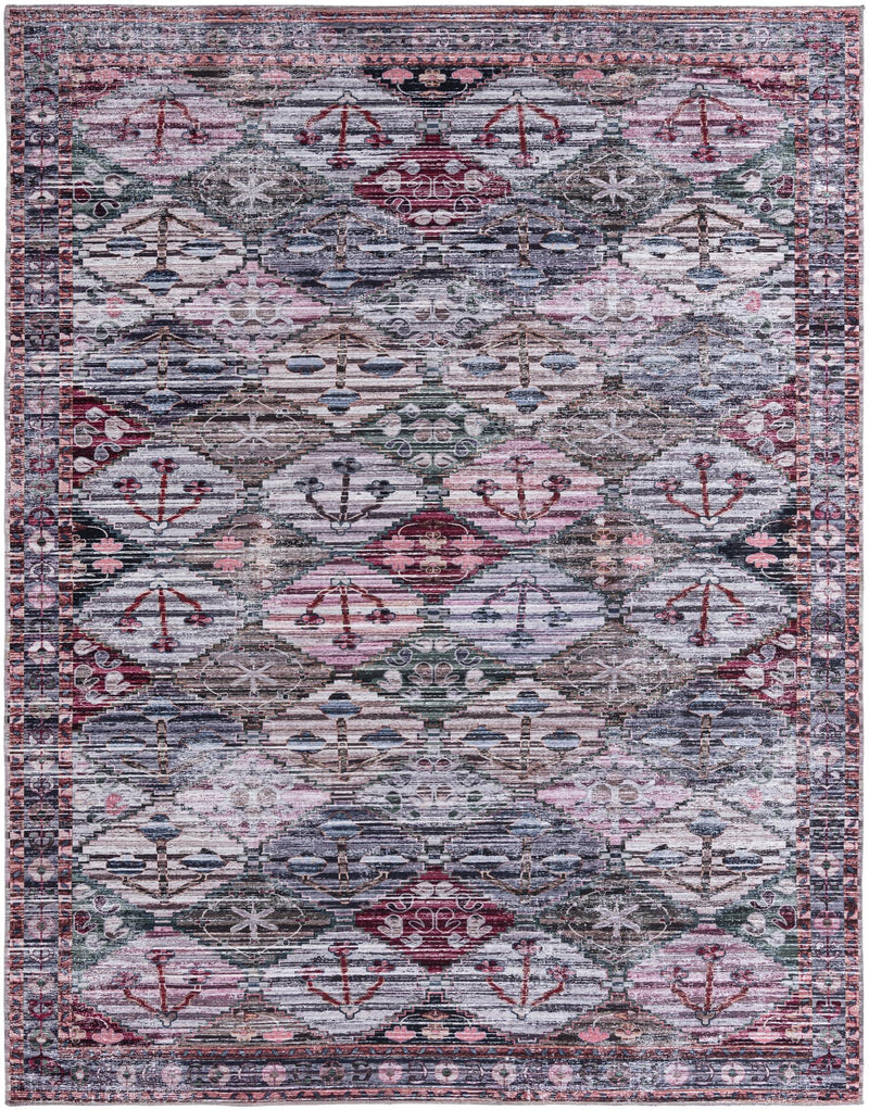 Aurora Waves Collection Area Rug -  Kiruna Rectangle Multi Main