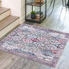 Aurora Waves Collection Area Rug -  Kiruna Square Multi  lifestyle 53