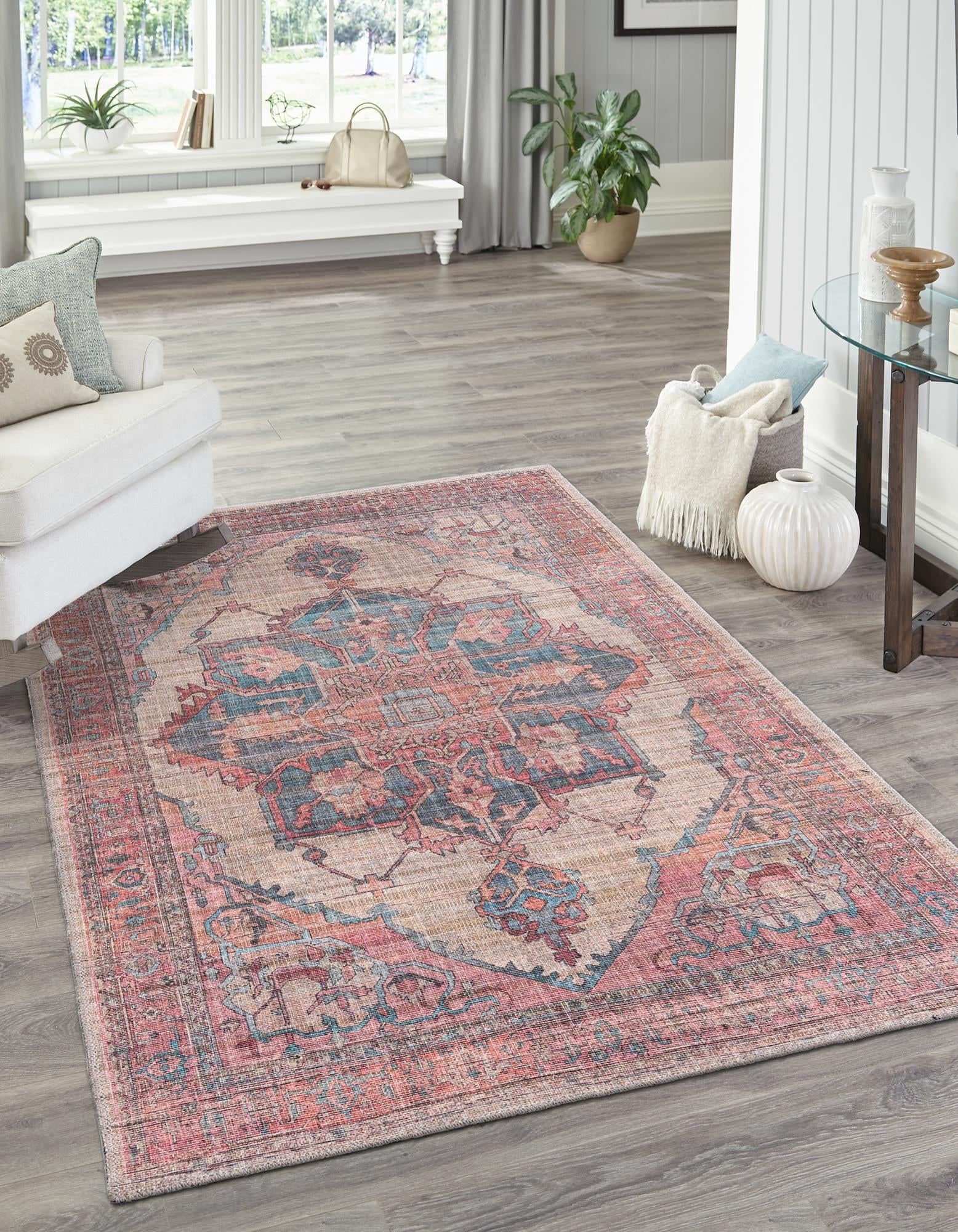 Vintage Memories Collection Area Rug -  Reminisce