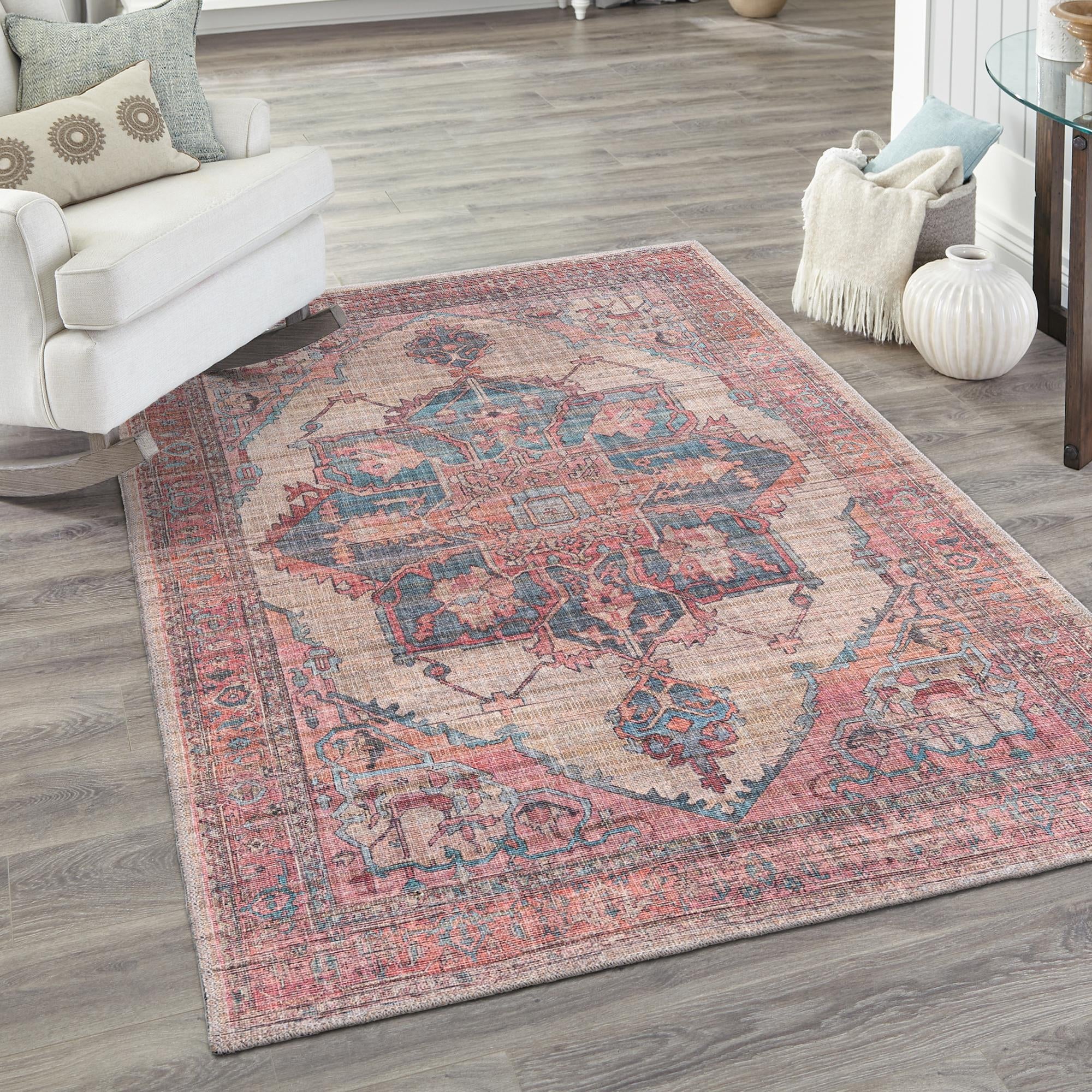 Vintage Memories Collection Area Rug -  Reminisce