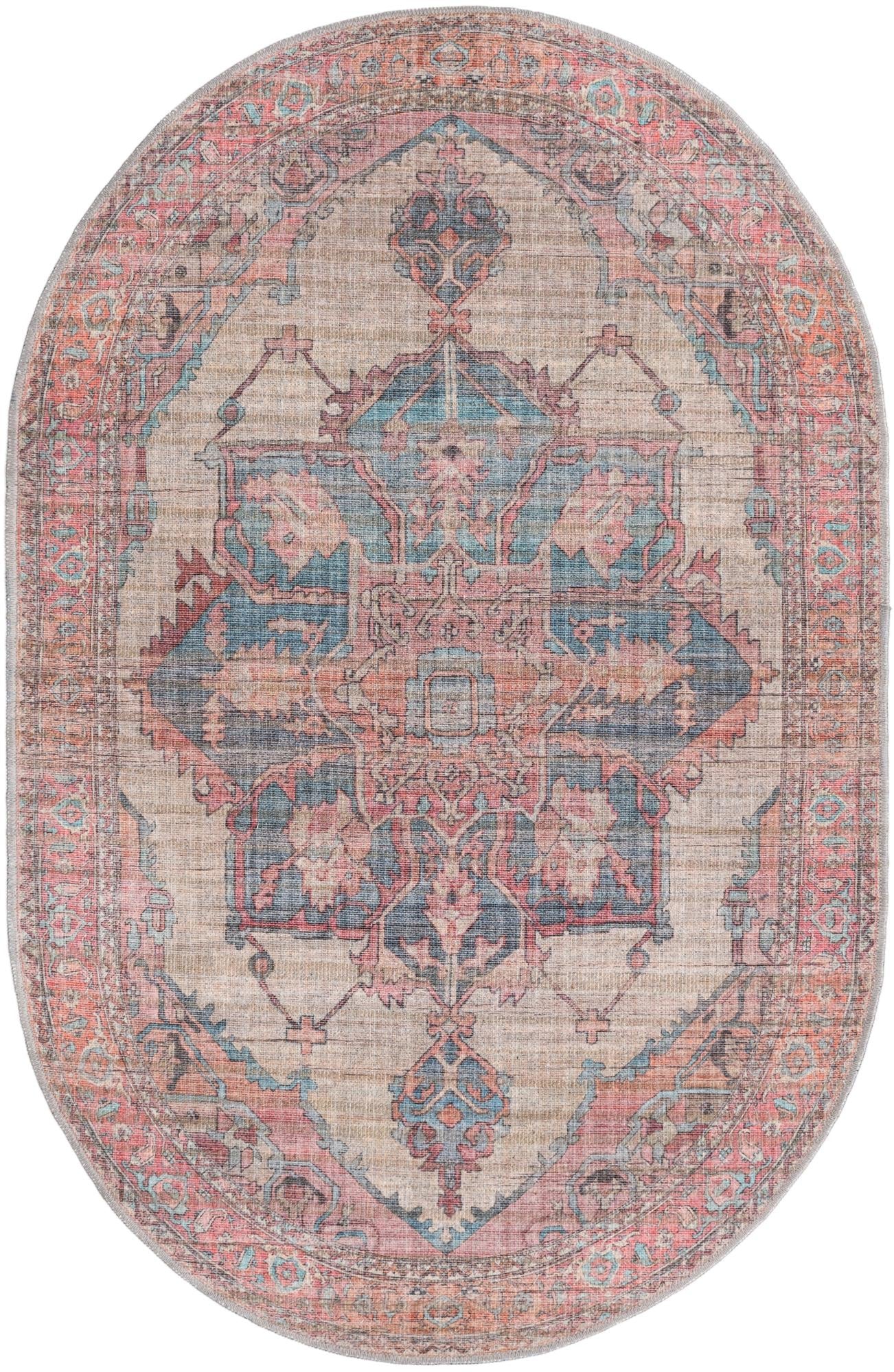 Vintage Memories Collection Area Rug -  Reminisce