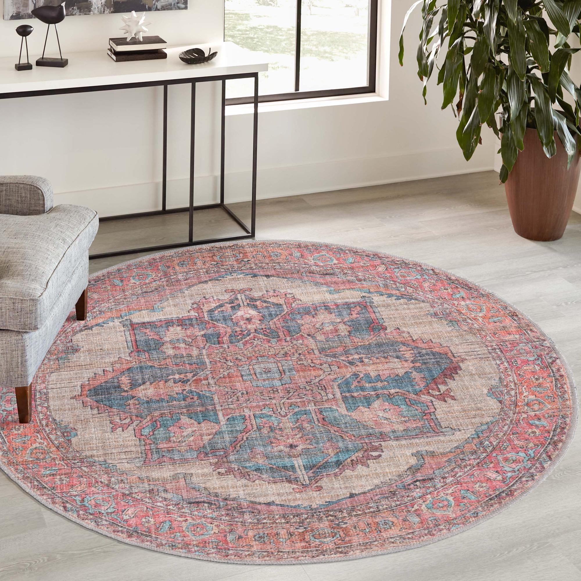 Vintage Memories Collection Area Rug -  Reminisce