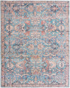 Vintage Memories Collection Area Rug -  Timeless Rectangle Blue  lifestyle 2