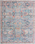 Vintage Memories Collection Area Rug -  Timeless Rectangle Blue  lifestyle 2