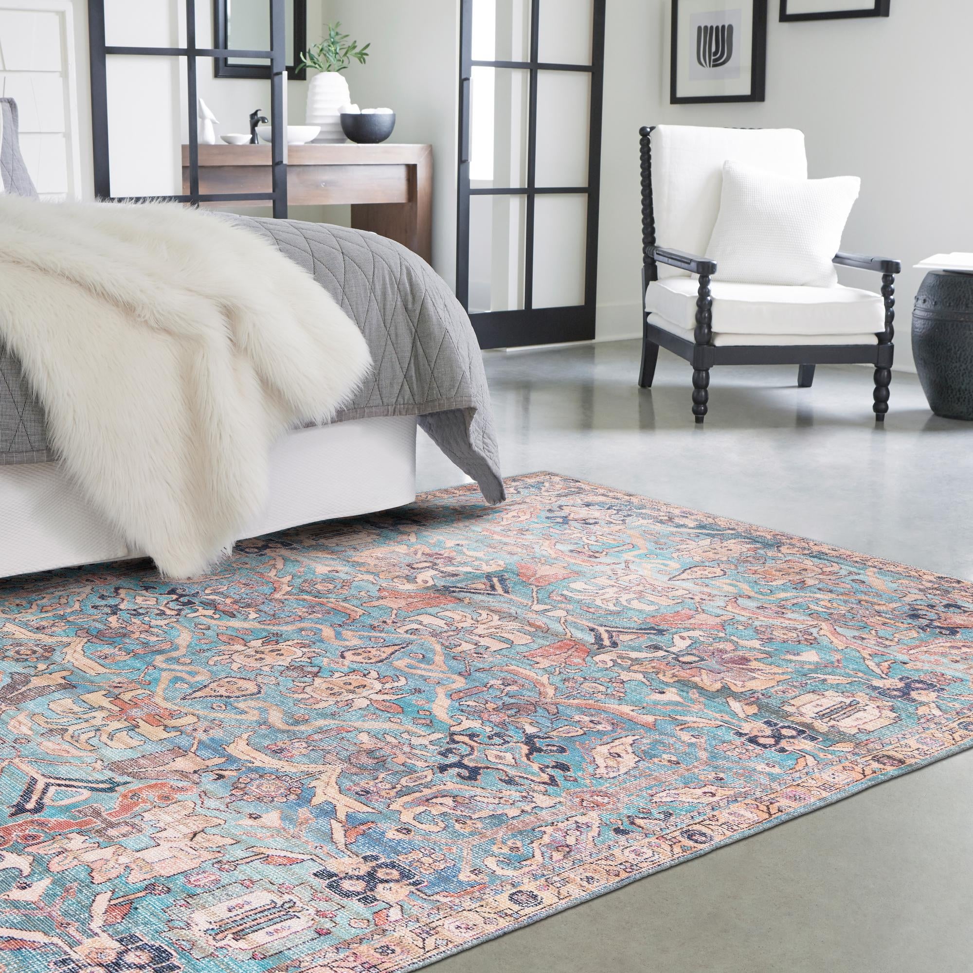 Vintage Memories Collection Area Rug -  Timeless