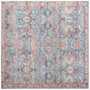 Vintage Memories Collection Area Rug -  Timeless Square Blue  lifestyle 37