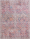 Vintage Memories Collection Area Rug -  Epoch Rectangle Ivory and Pink Main