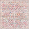 Vintage Memories Collection Area Rug -  Epoch Square Ivory and Pink  lifestyle 17