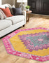 Heritage Elegance Collection Area Rug -  Winterthur (Yellow)