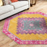 Heritage Elegance Collection Area Rug -  Winterthur (Yellow)