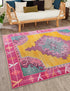 Heritage Elegance Collection Area Rug -  Winterthur (Yellow)