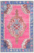 Heritage Elegance Collection Area Rug -  Winterthur (Fuchsia) Rectangle Fuchsia Main