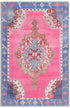 Heritage Elegance Collection Area Rug -  Winterthur (Fuchsia)