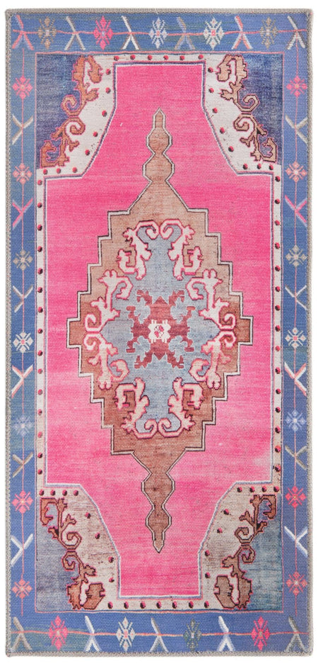 Heritage Elegance Collection Area Rug -  Winterthur (Fuchsia)