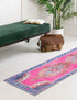 Heritage Elegance Collection Area Rug -  Winterthur (Fuchsia)