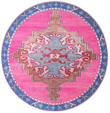 Heritage Elegance Collection Area Rug -  Winterthur (Fuchsia)