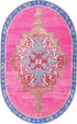 Heritage Elegance Collection Area Rug -  Winterthur (Fuchsia)