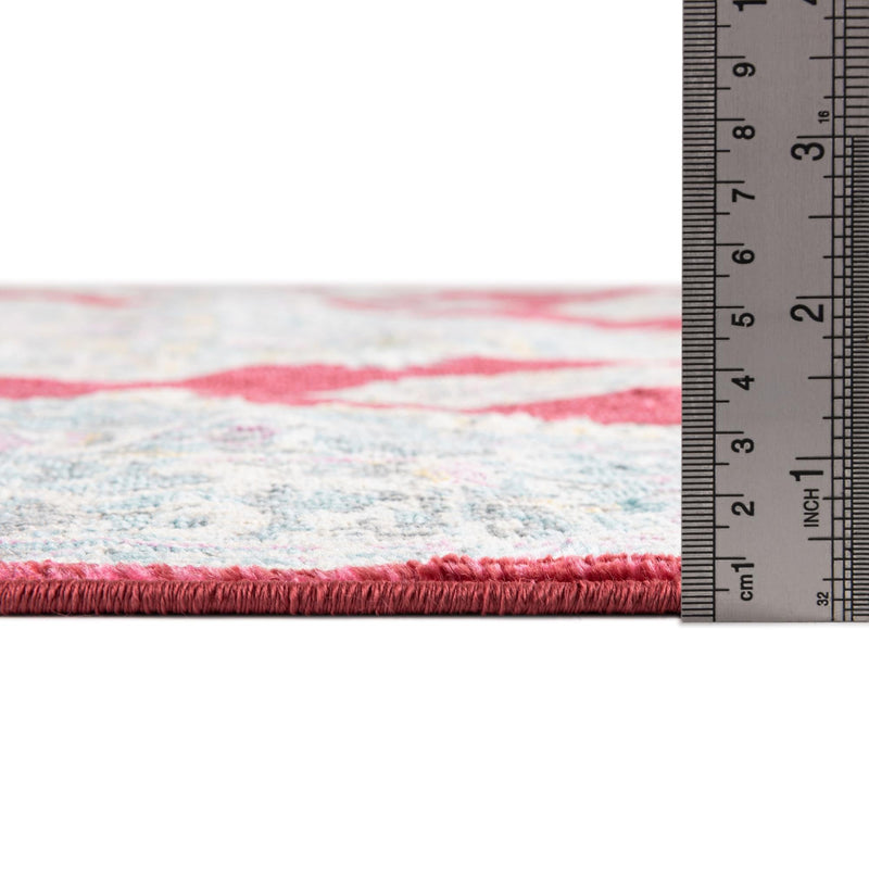 Arcadia Rugs Collection Area Rug -  Atlantis (Red) Rectangle Red  lifestyle 5