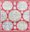 Arcadia Rugs Collection Area Rug -  Atlantis (Red) Square Red  lifestyle 19