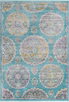 Arcadia Rugs Collection Area Rug -  Atlantis (Blue) Rectangle Blue Main