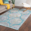 Arcadia Rugs Collection Area Rug -  Atlantis (Blue) Rectangle Blue  lifestyle 17