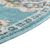 Arcadia Rugs Collection Area Rug -  Atlantis (Blue) Round Blue  lifestyle 45