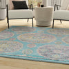 Arcadia Rugs Collection Area Rug -  Atlantis (Blue) Square Blue  lifestyle 88