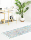 Arcadia Rugs Collection Area Rug -  Atlantis (Blue) Runner Blue  lifestyle 32