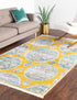 Arcadia Rugs Collection Area Rug -  Atlantis (Yellow)