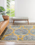 Arcadia Rugs Collection Area Rug -  Atlantis (Yellow)