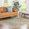 Arcadia Rugs Collection Area Rug -  Atlantis (Yellow) Square Yellow  lifestyle 83