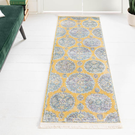 Arcadia Rugs Collection Area Rug -  Atlantis (Yellow)