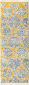 Arcadia Rugs Collection Area Rug -  Atlantis (Yellow) Runner Yellow  lifestyle 22