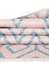 Urban Oasis Rugs Collection Area Rug -  Boulevard (Pink and Aqua)