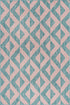 Urban Oasis Rugs Collection Area Rug -  Highrise (Pink and Aqua)